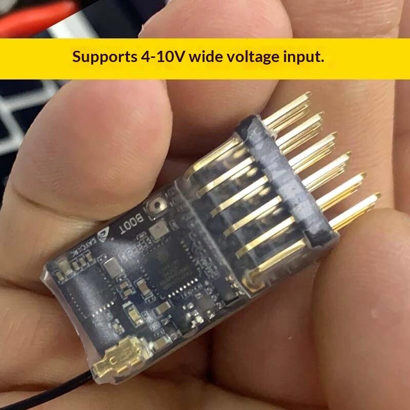 Drone Battery - 2.4G ELRS 5CH PWM Receiver Built