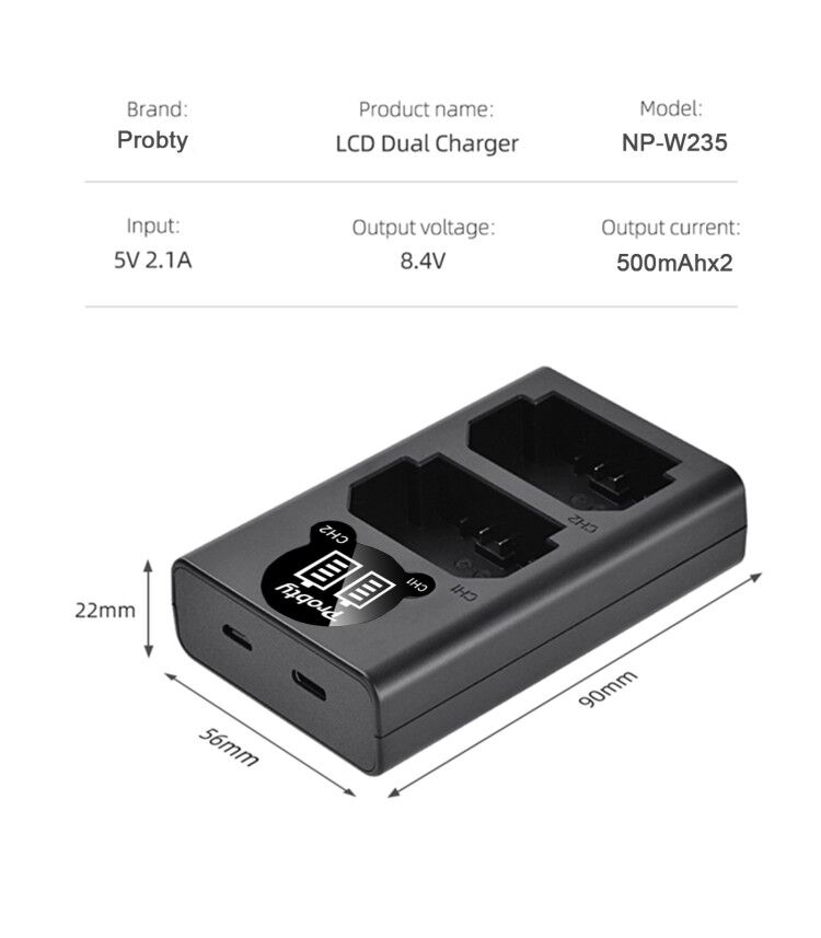 2200mAh NP-W235 NP W235 Batter - Drone Battery ulasan dan harga
