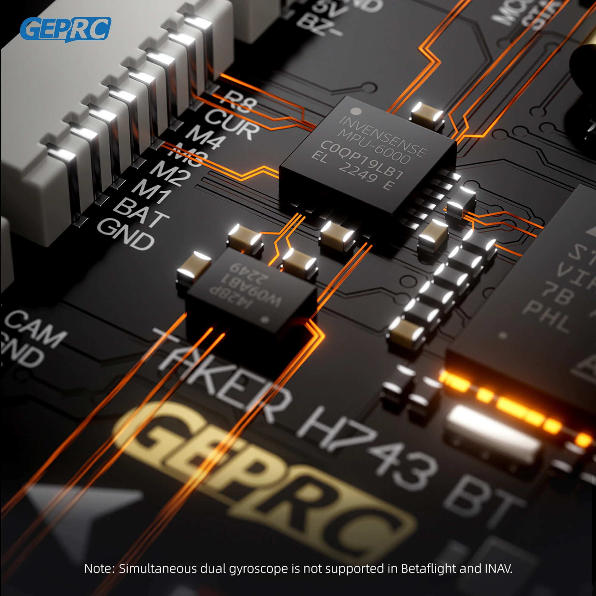 GEPRC TAKER H743 BT 32Bit 65A  - Drone Esc ulasan dan harga