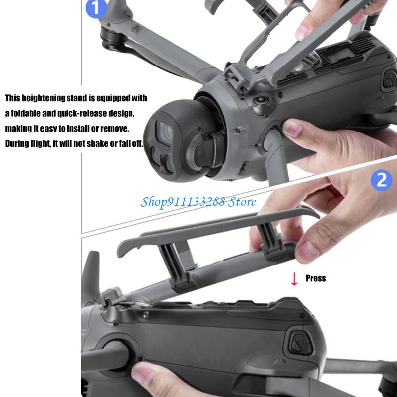 Light Drones Leg Elevators Wit - Drone Landing Gear ulasan dan harga
