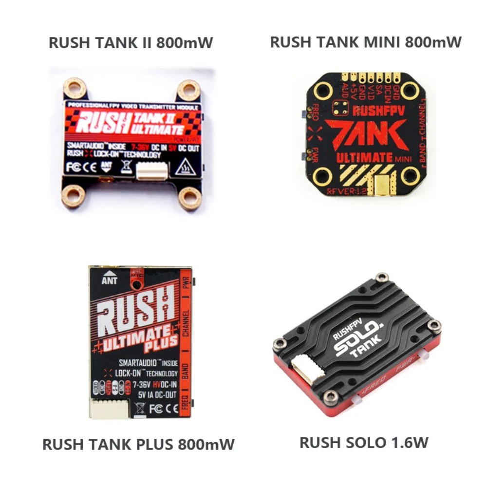 RUSH TANK Ultimate II/Mini/PLU - Drone Receiver ulasan dan harga